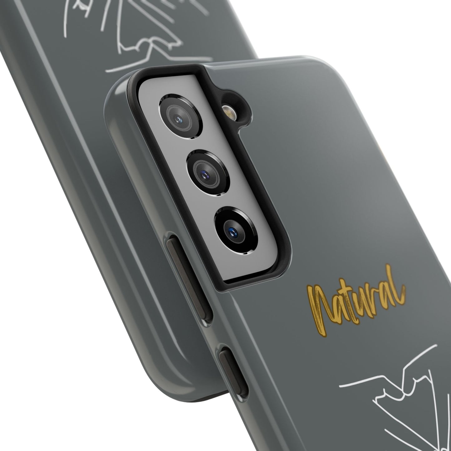 Natural Woman I Love You (WL)Tough Phone Cases DARK GREY