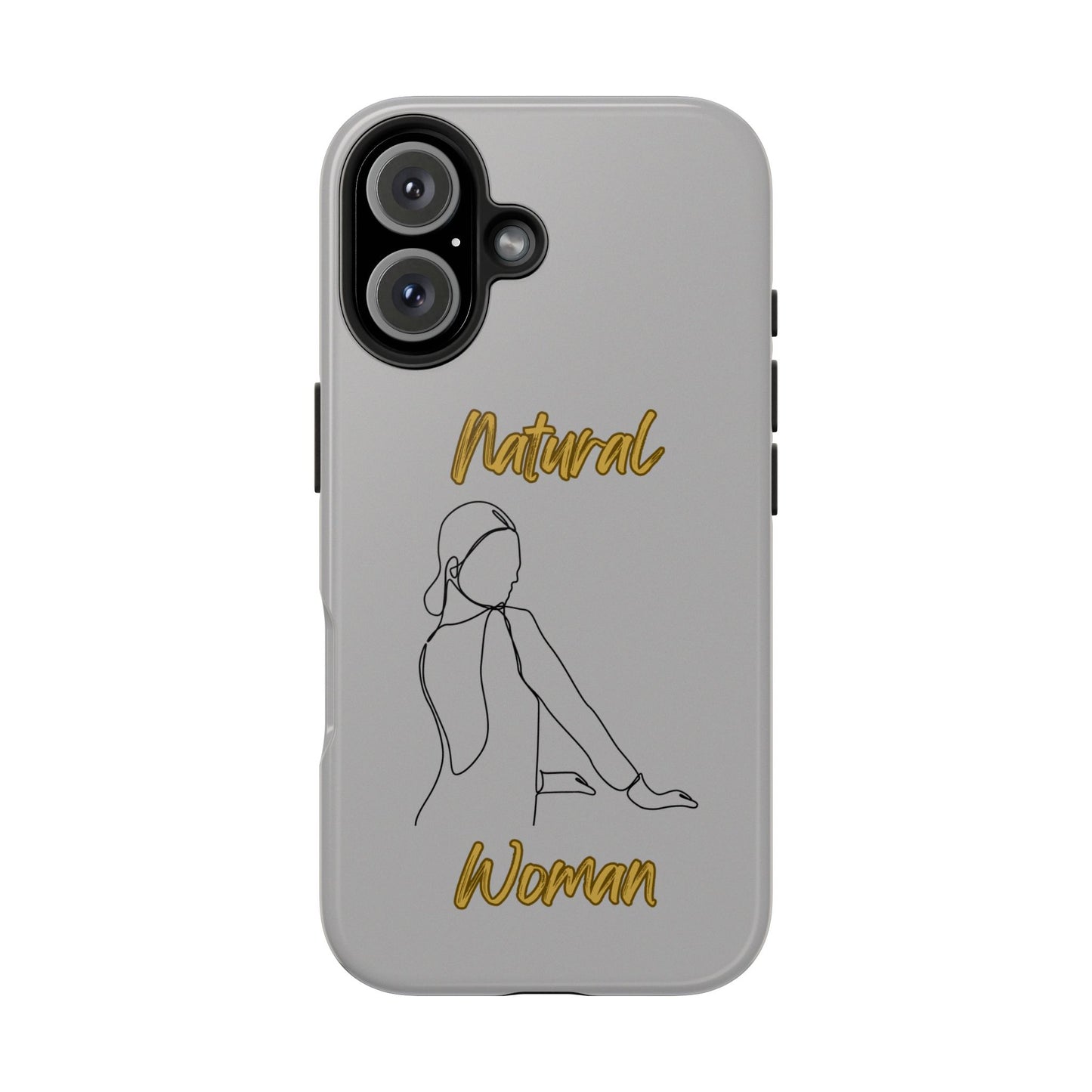 Natural Woman Hands Free (BL)Tough Phone Cases LIGHT GREY