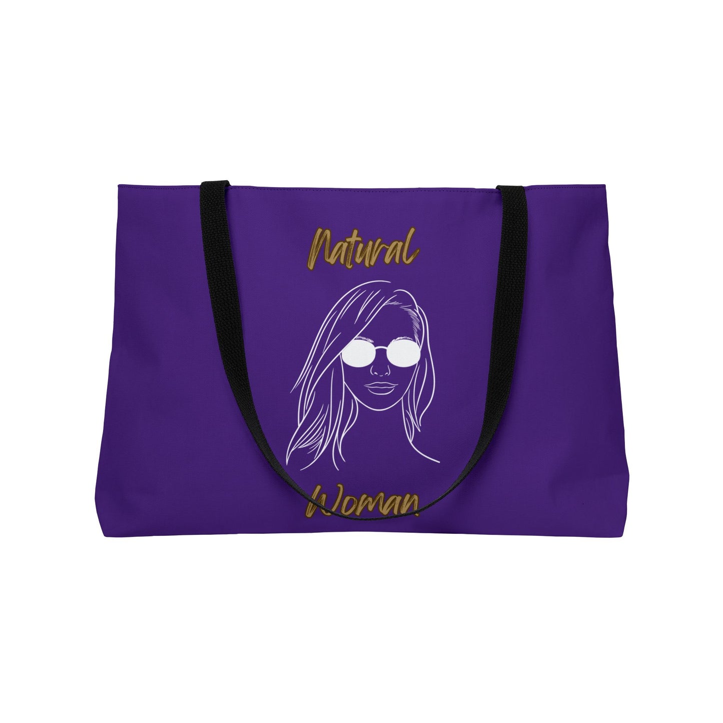 Natural Woman Shades (WL) Weekender Tote Bag PURPLE