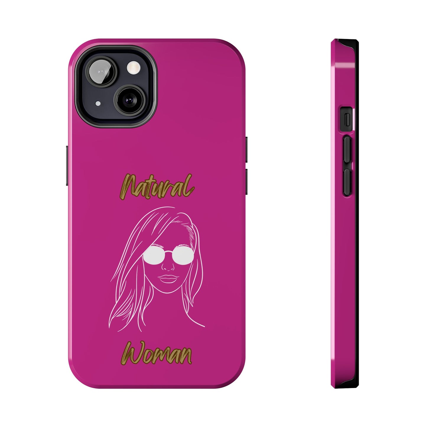 Natural Woman Shades (WL)Tough Phone Cases PINK