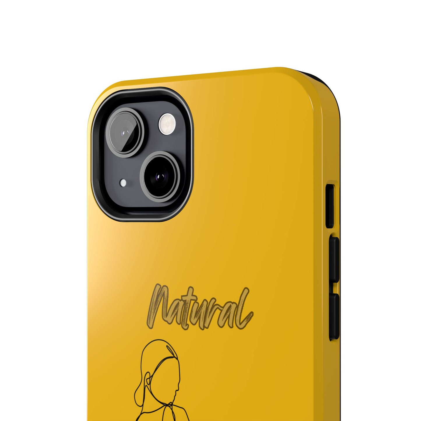 Natural Woman Hands Free (BL)Tough Phone Cases YELLOW
