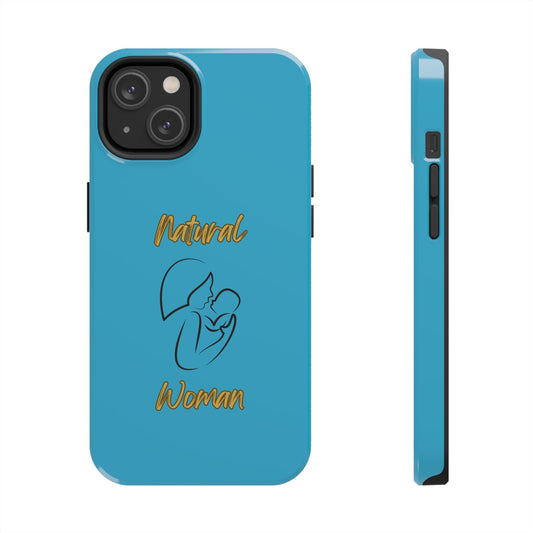 Natural Woman Long Awaited (BL)Tough Phone Cases TURQUOISE