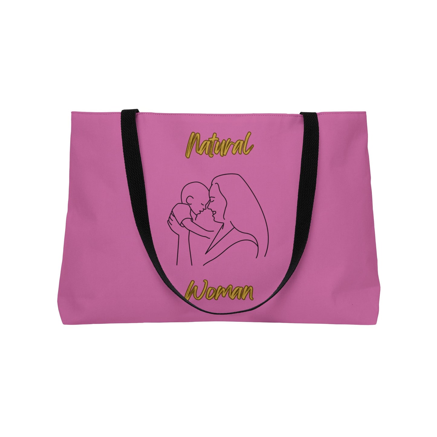 Natural Woman Joy (BL) Weekender Tote Bag LIGHT PINK