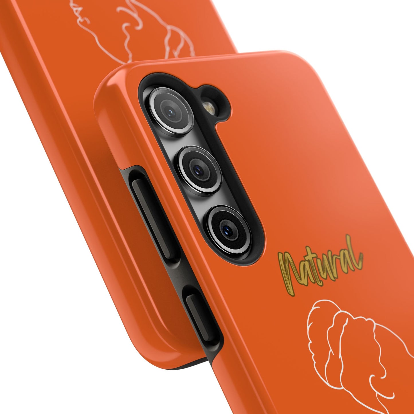 Natural Woman Mixed (WL)Tough Phone Cases ORANGE