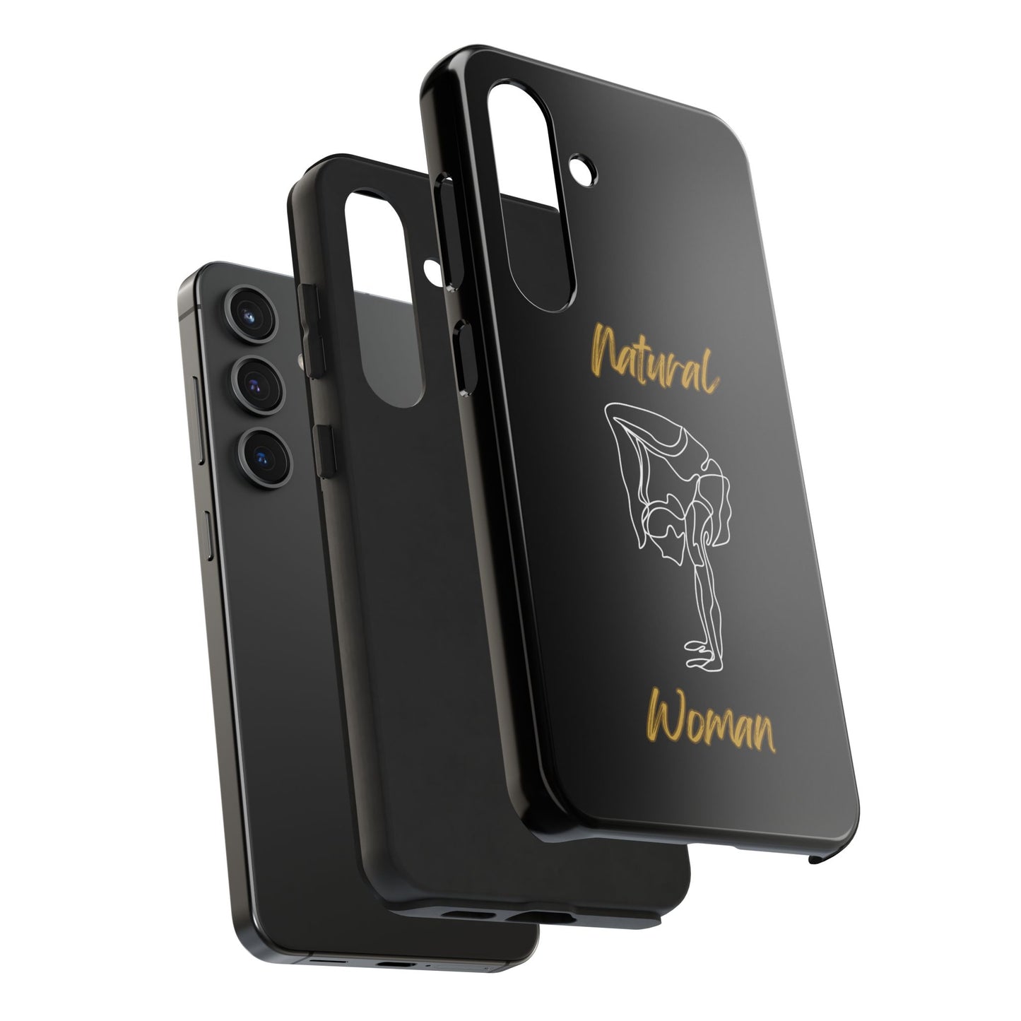 Natural Woman Flexible (WL)Tough Phone Cases BLACK