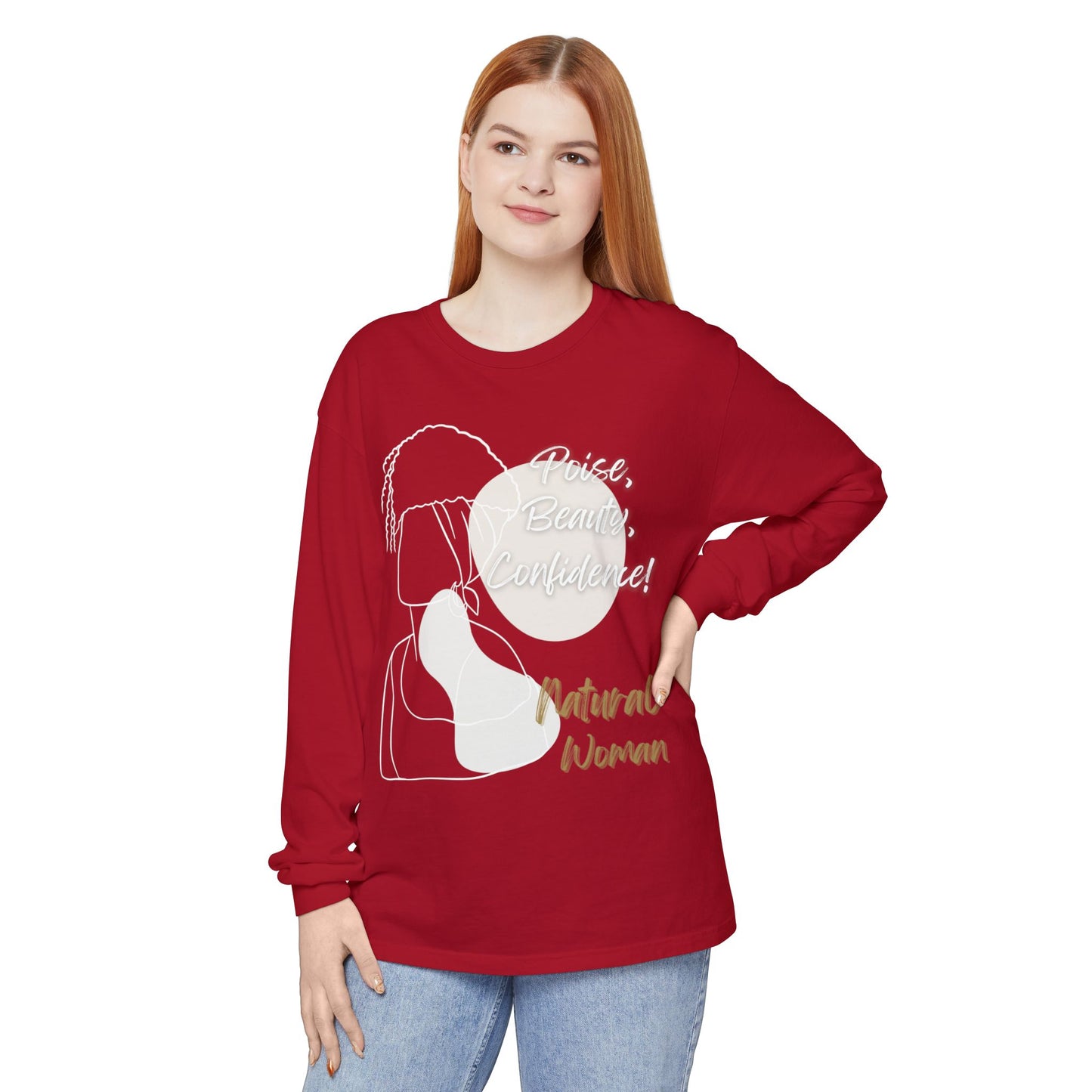 Natural Woman Puff (WL) Long Sleeve T-Shirt