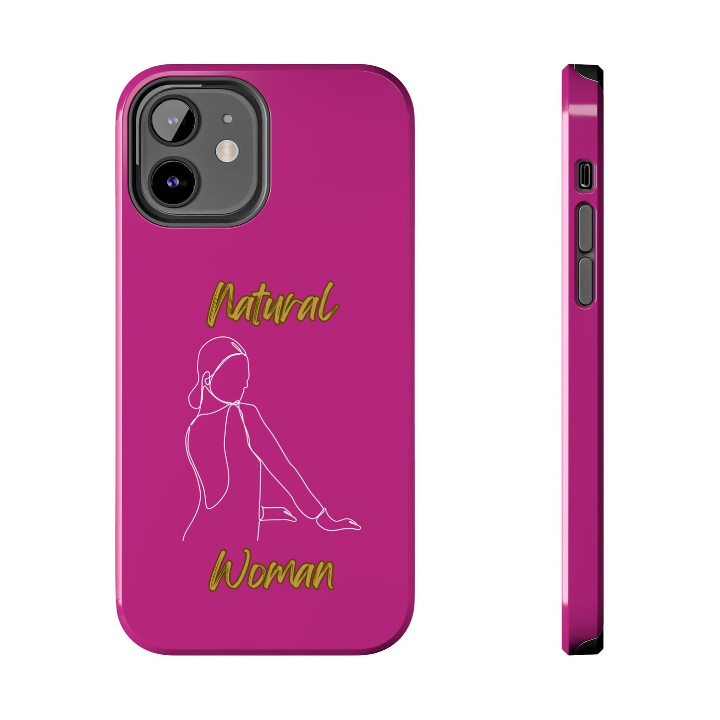 Natural Woman Hands Free (WL)Tough Phone Cases PINK
