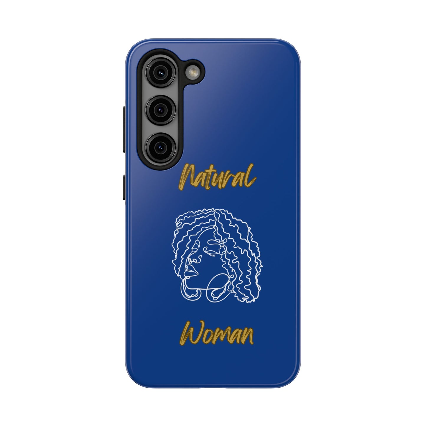 Natural Woman Naturally Me (WL)Tough Phone Cases DARK BLUE