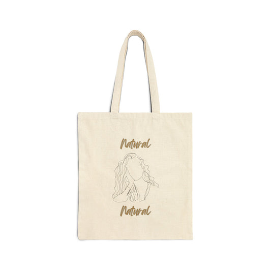 Natural Woman Relaxed (BL) Canvas Tote Bag