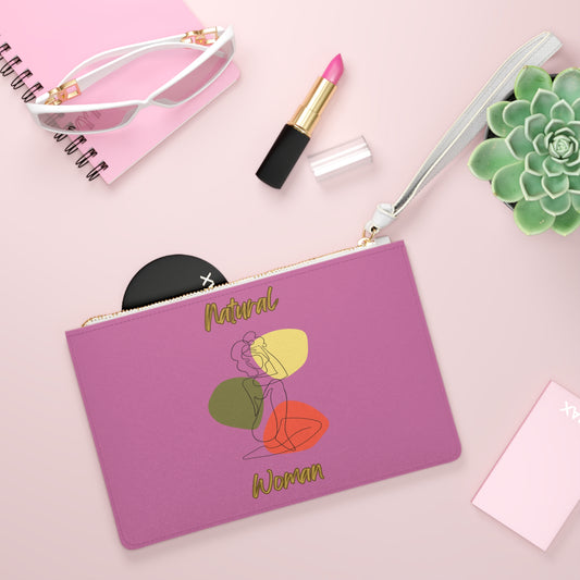 Natural Woman Colorful Pose (BL) Clutch Bag LIGHT PINK
