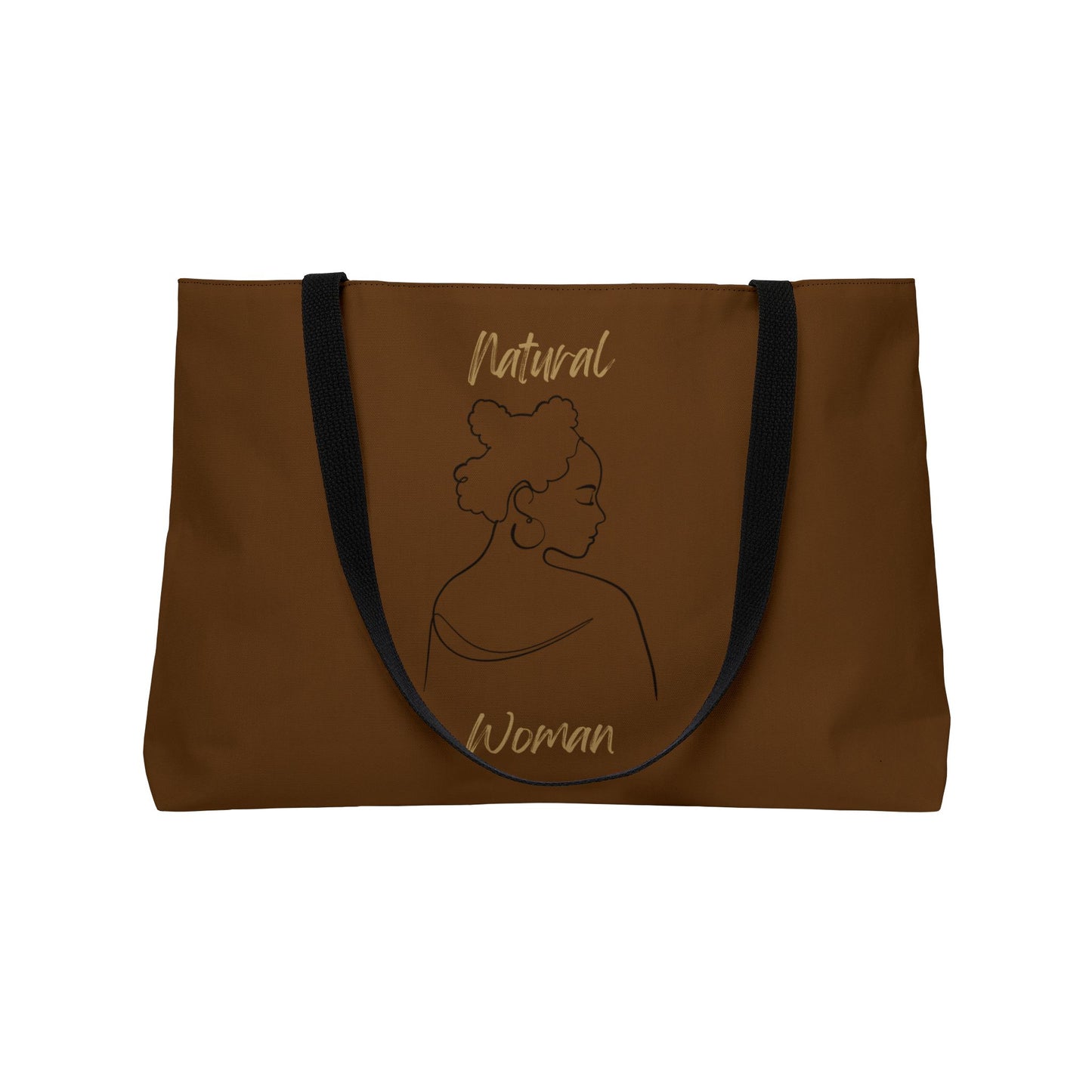 Natural Woman Twist (BL) Weekender Tote Bag BROWN