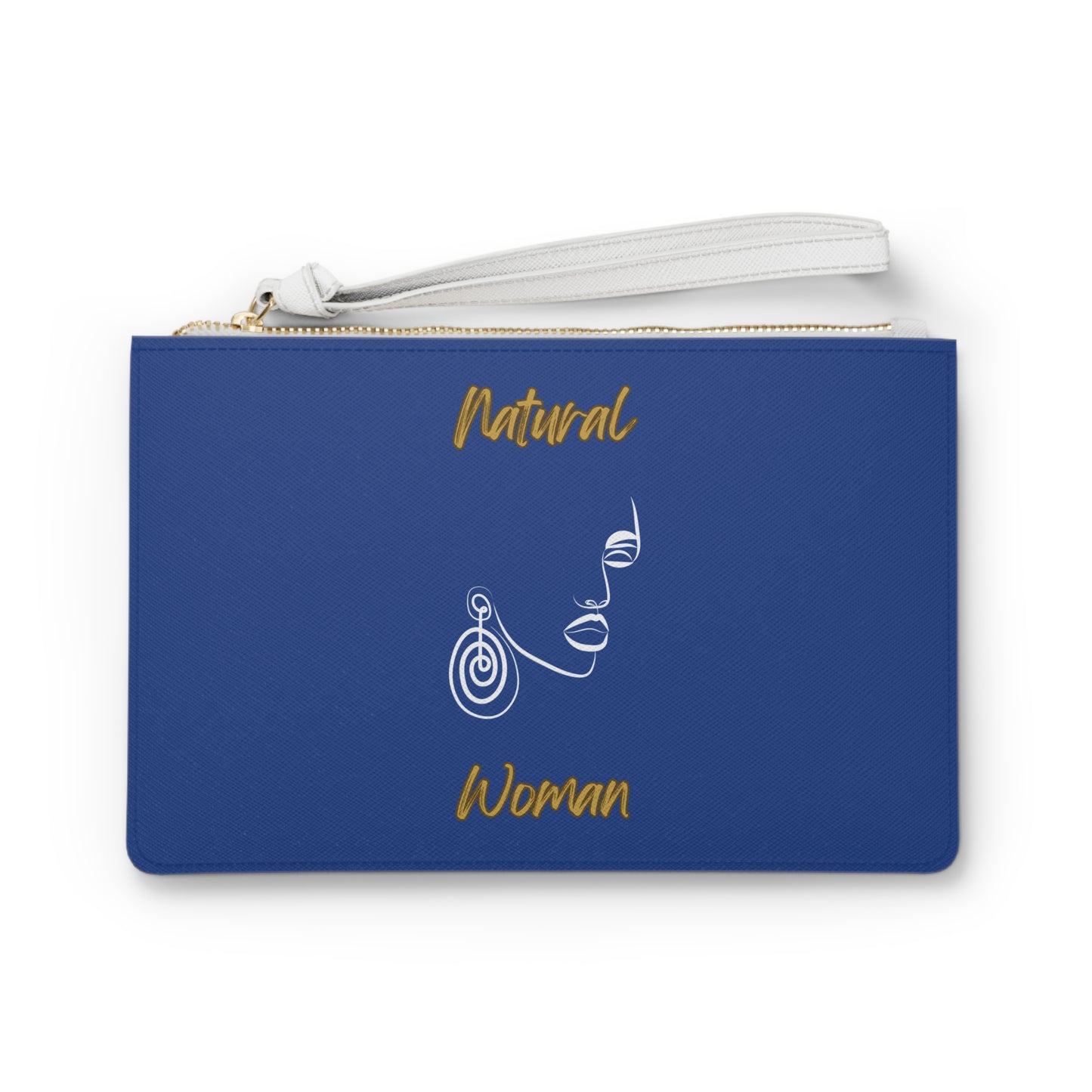 Natural Woman Music In My Soul (WL) Clutch Bag DARK BLUE