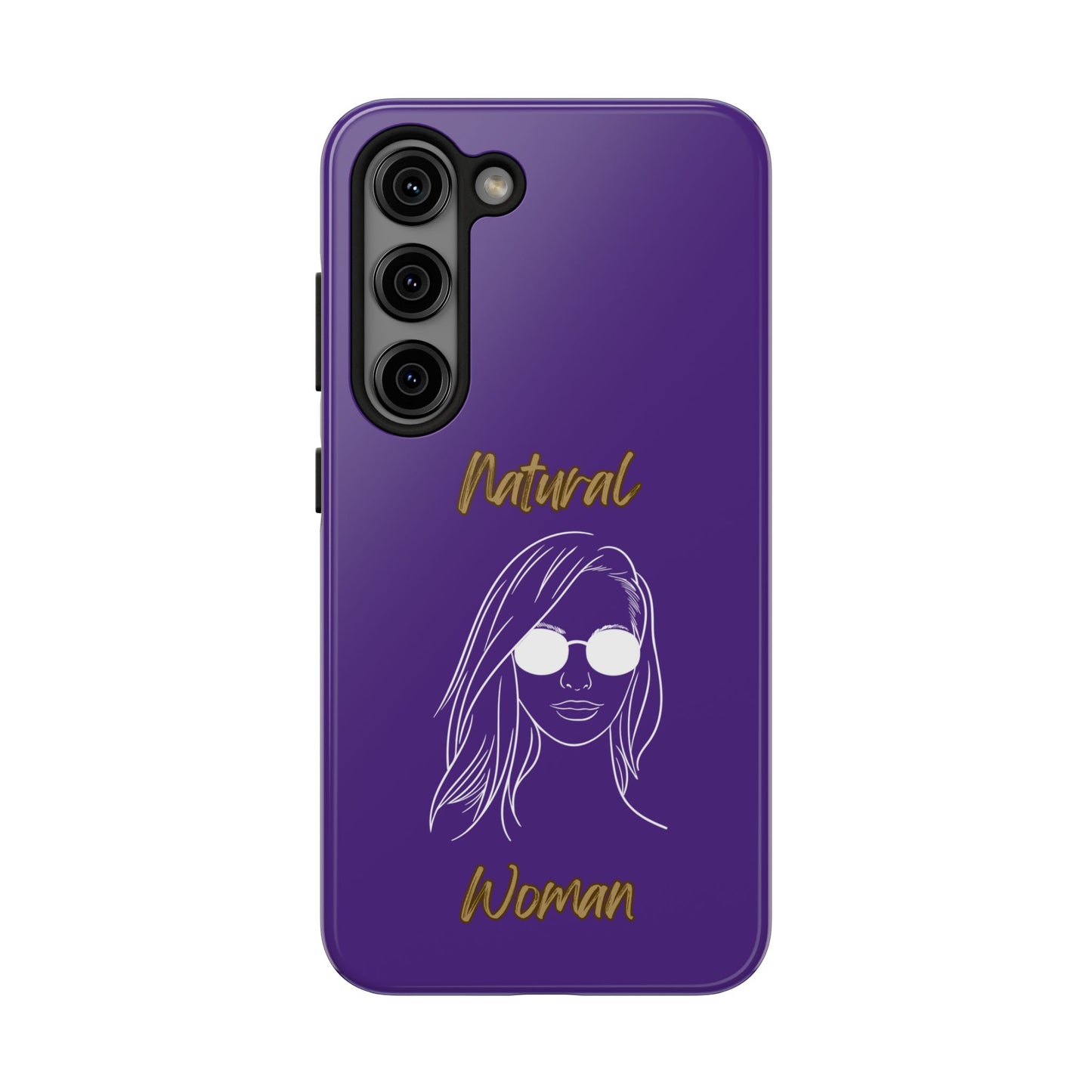 Natural Woman Shades (WL)Tough Phone Cases PURPLE