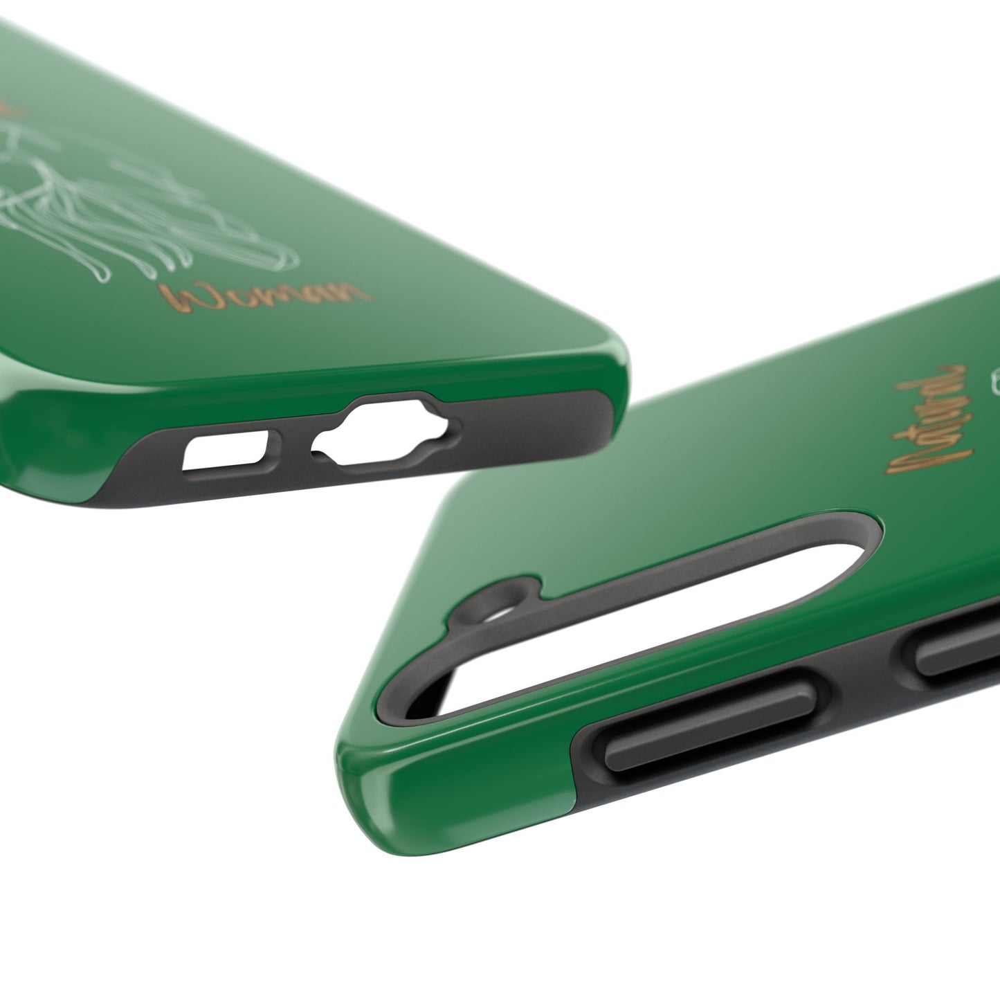 Natural Woman Appreciation (WL)Tough Phone Cases DARK GREEN