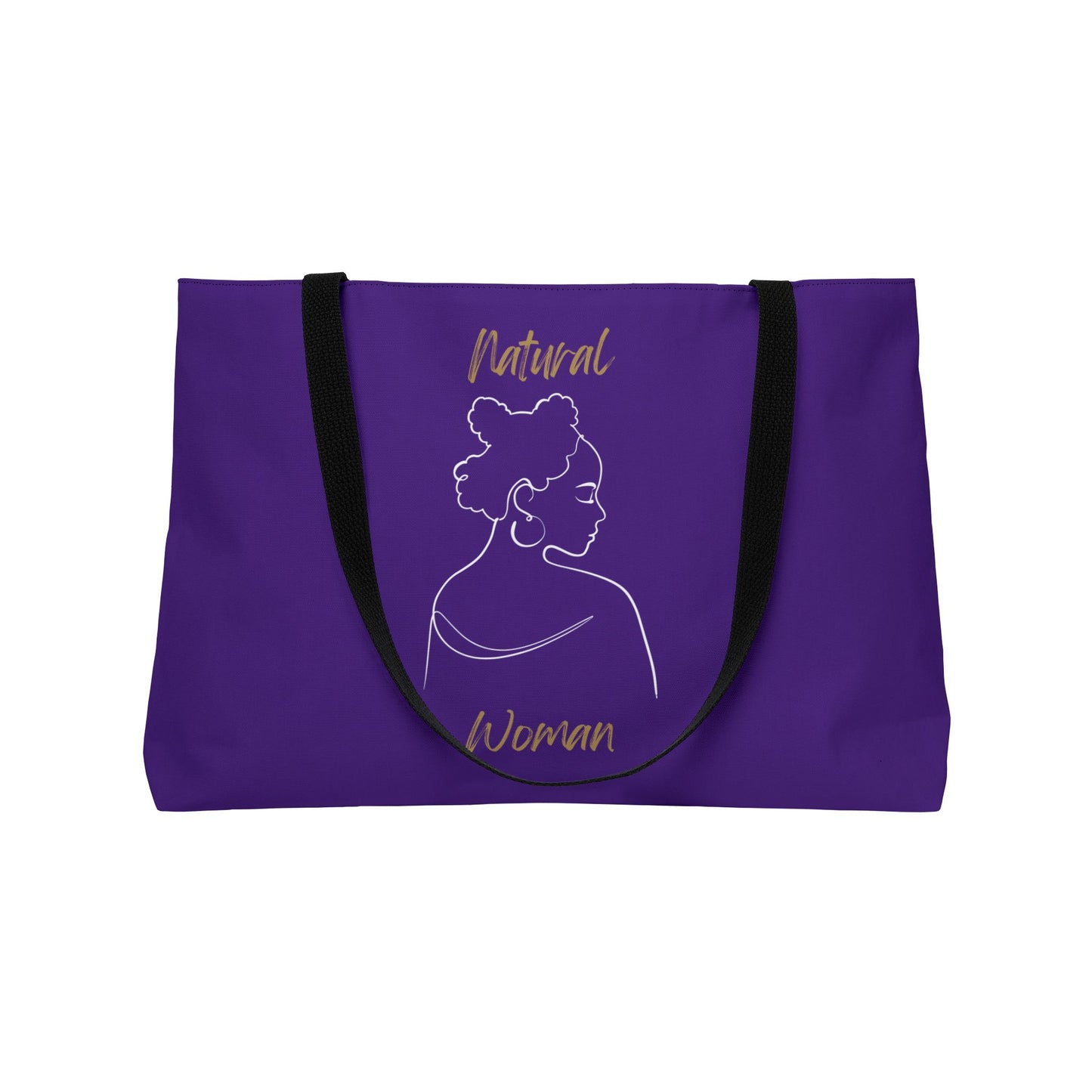Natural Woman Twist (WL) Weekender Tote Bag PURPLE