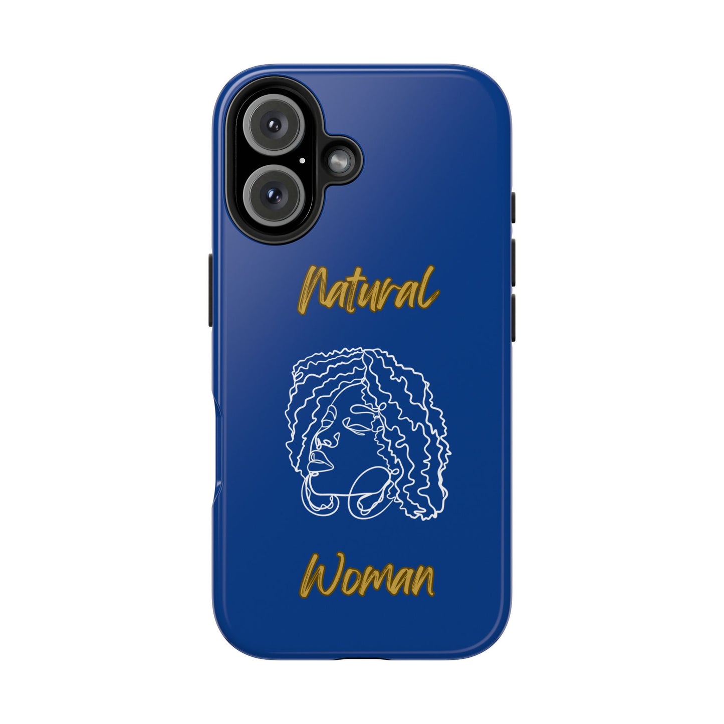 Natural Woman Naturally Me (WL)Tough Phone Cases DARK BLUE