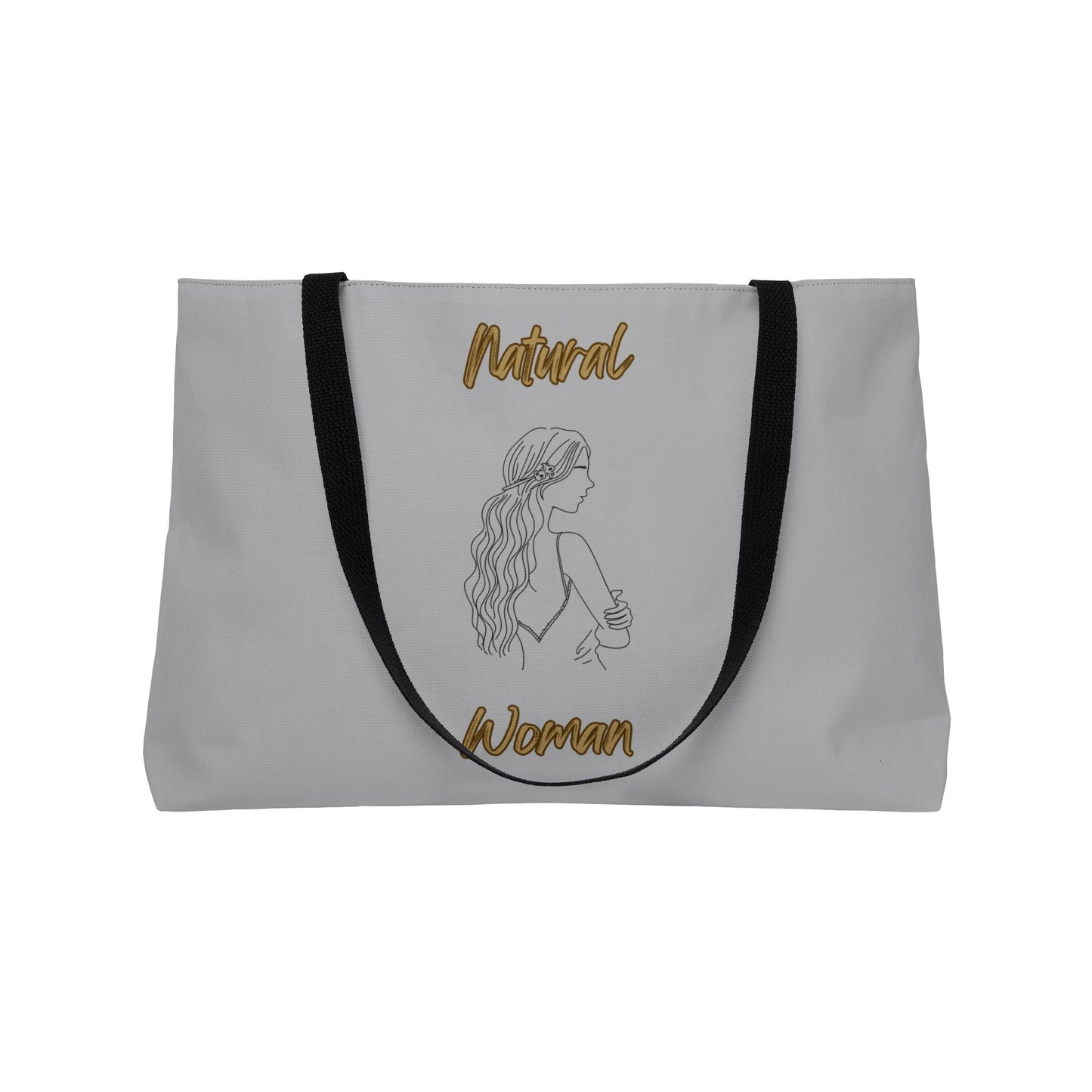 Natural Woman Young Woman (BL) Weekender Tote Bag LIGHT GREY