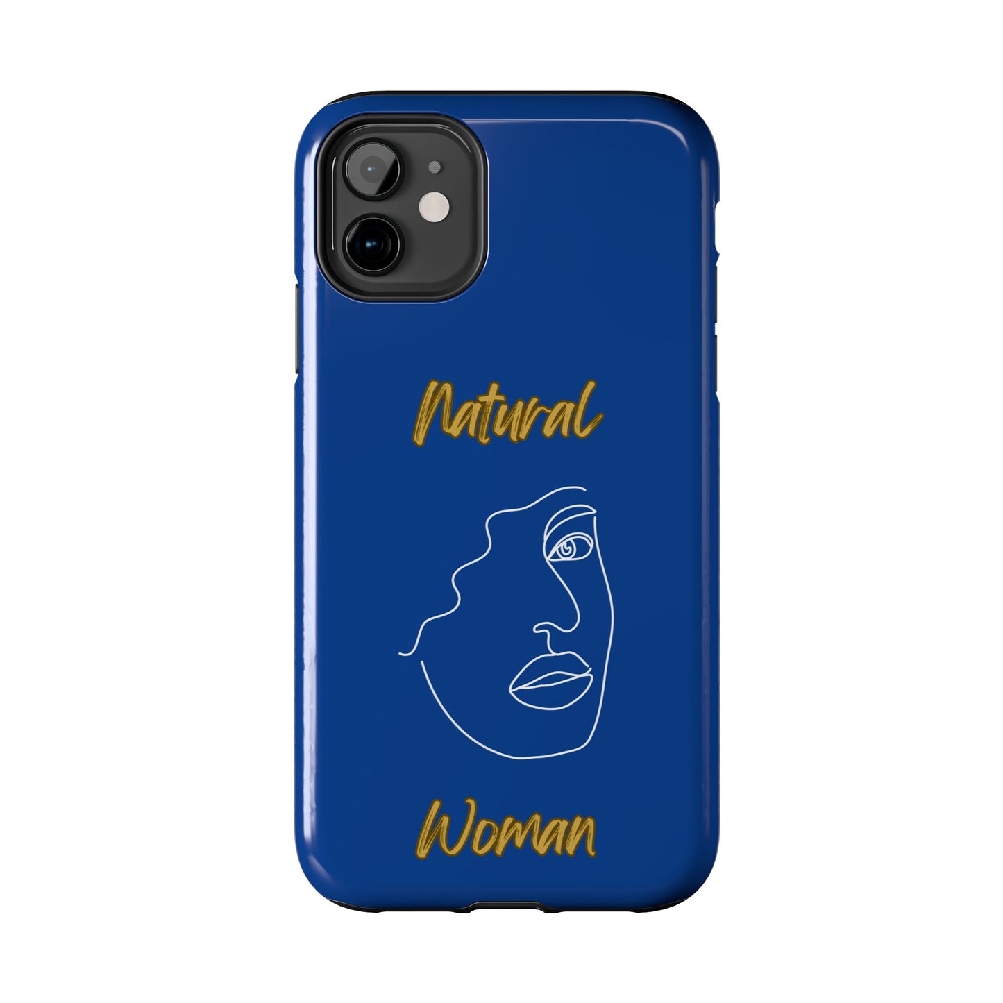 Natural Woman Peekaboo (WL)Tough Phone Cases DARK BLUE