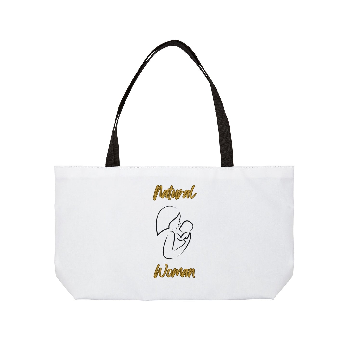Natural Woman Long Awaited (BL) Weekender Tote Bag WHITE