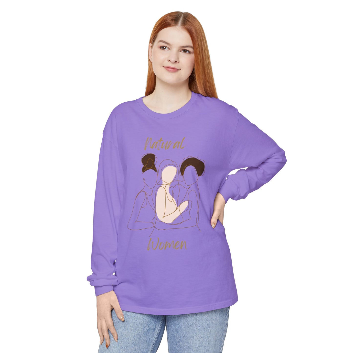 Natural Women Friends (WL) Long Sleeve T-Shirt