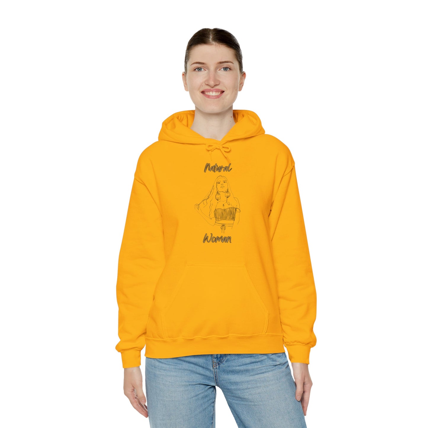 Natural Woman Thinking (BL) Hoodie