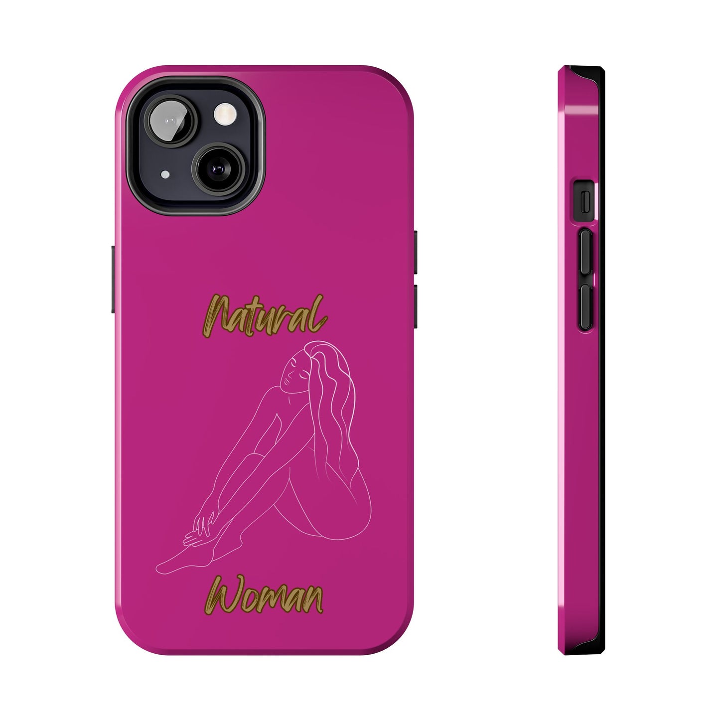 Natural Woman Beauty (WL) Tough Phone Cases PINK