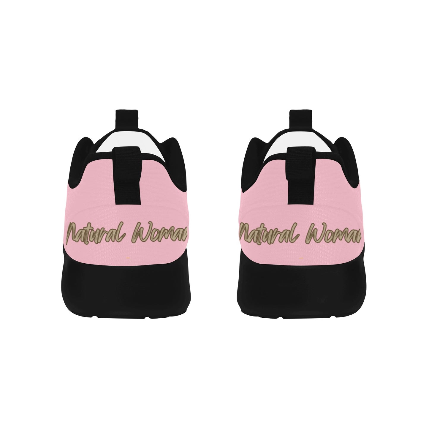 Natural Woman PUFF (BL) PINK w/ Black Sole Sneakers