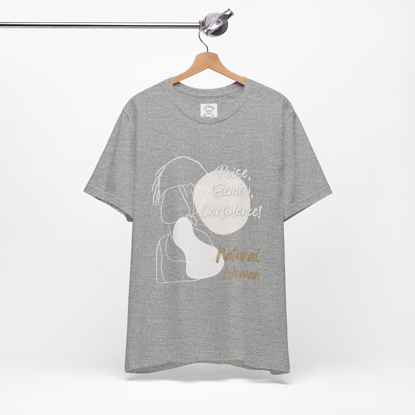 Natural Woman Puff (WL) Short Sleeve T-Shirt