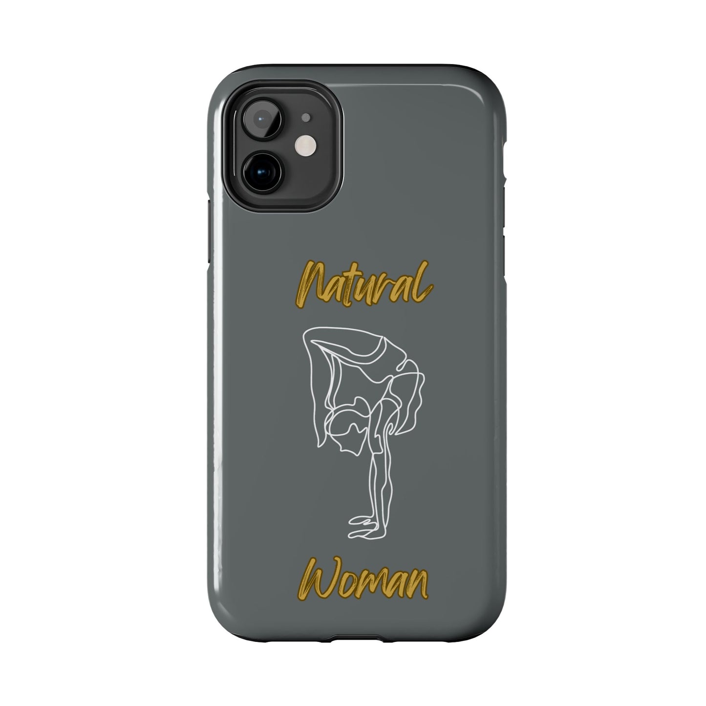 Natural Woman Flexible (WL)Tough Phone Cases DARK GREY