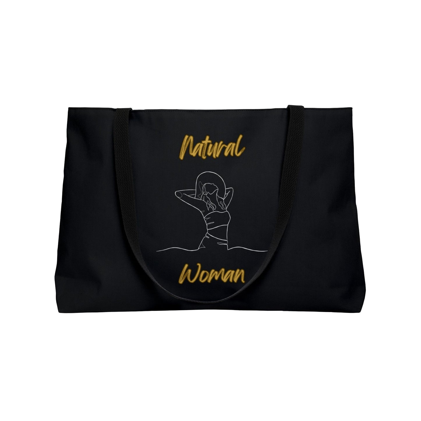 Natural Woman Sun Fun (WL) Weekender Tote Bag BLACK