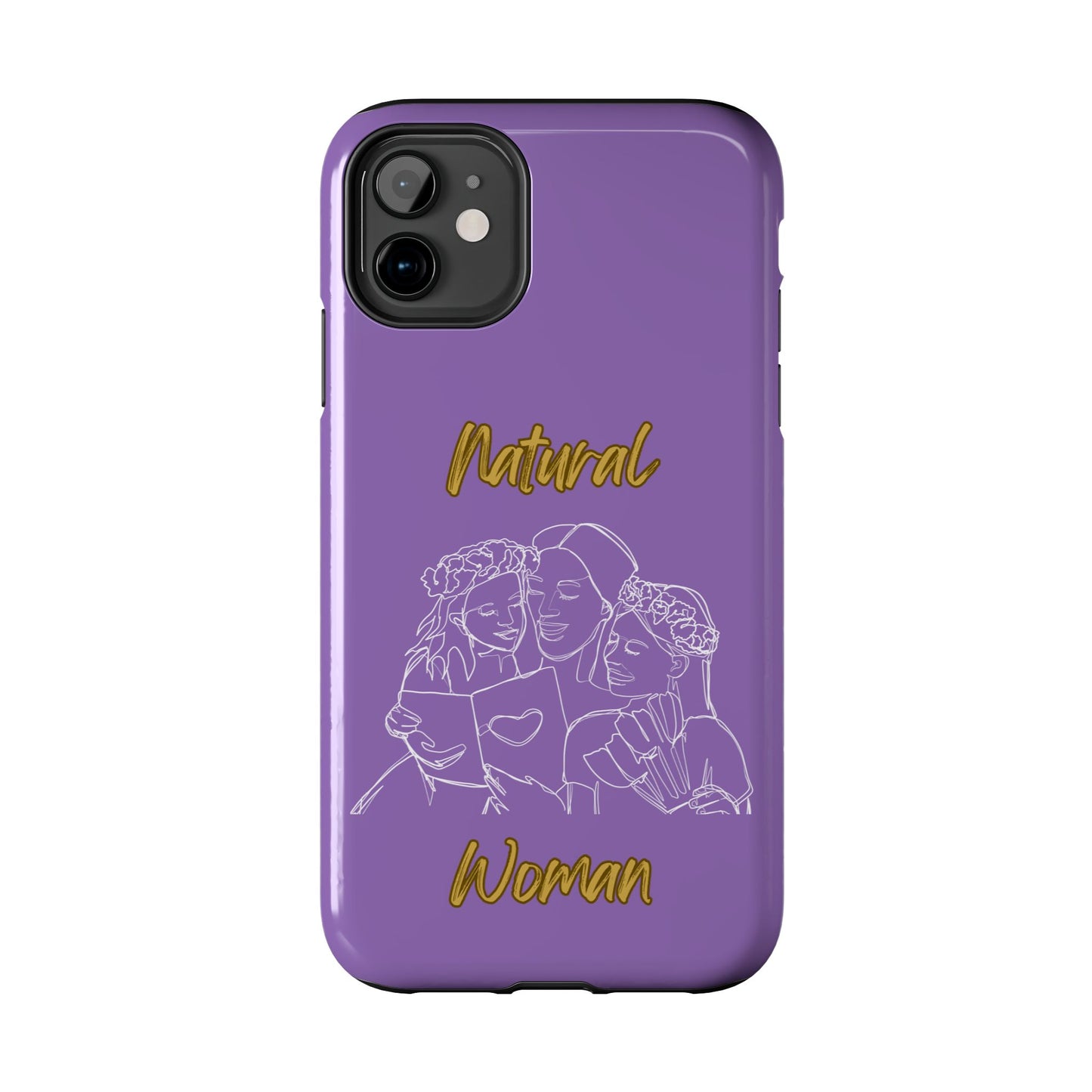 Natural Woman Me & My Girls (WL)Tough Phone Cases LIGHT PURPLE