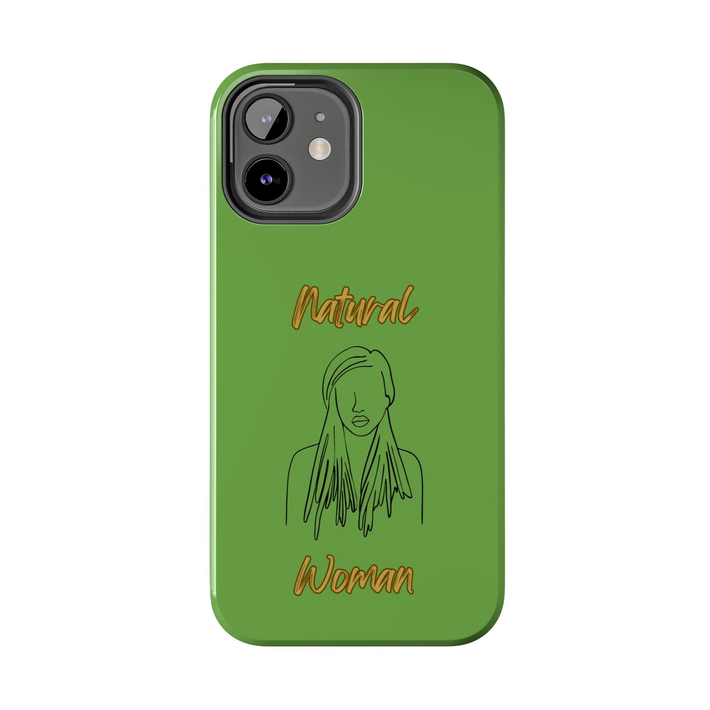 Natural Woman Content (BL)Tough Phone Cases GREEN