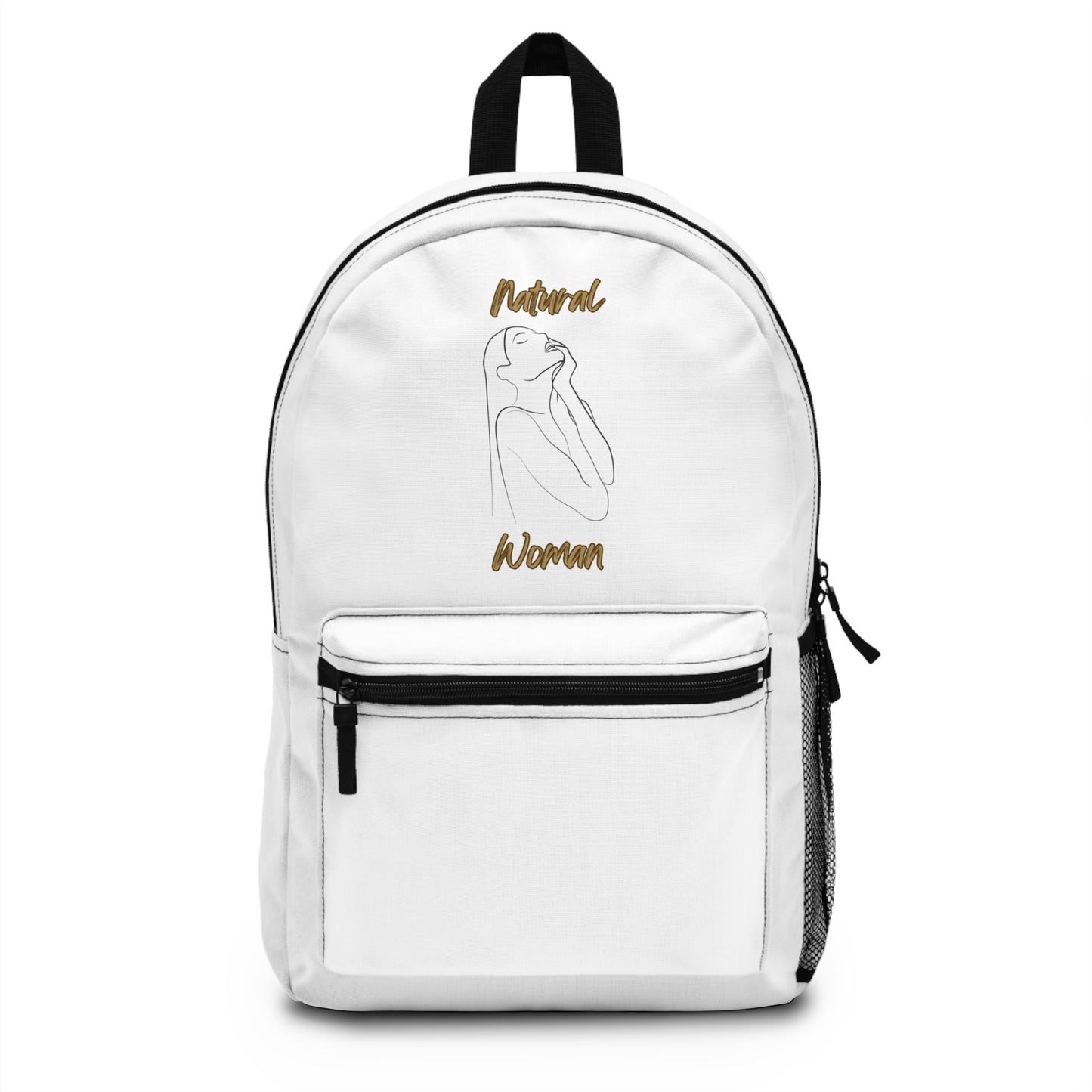 Natural Woman Thank You (BL) Backpack WHITE