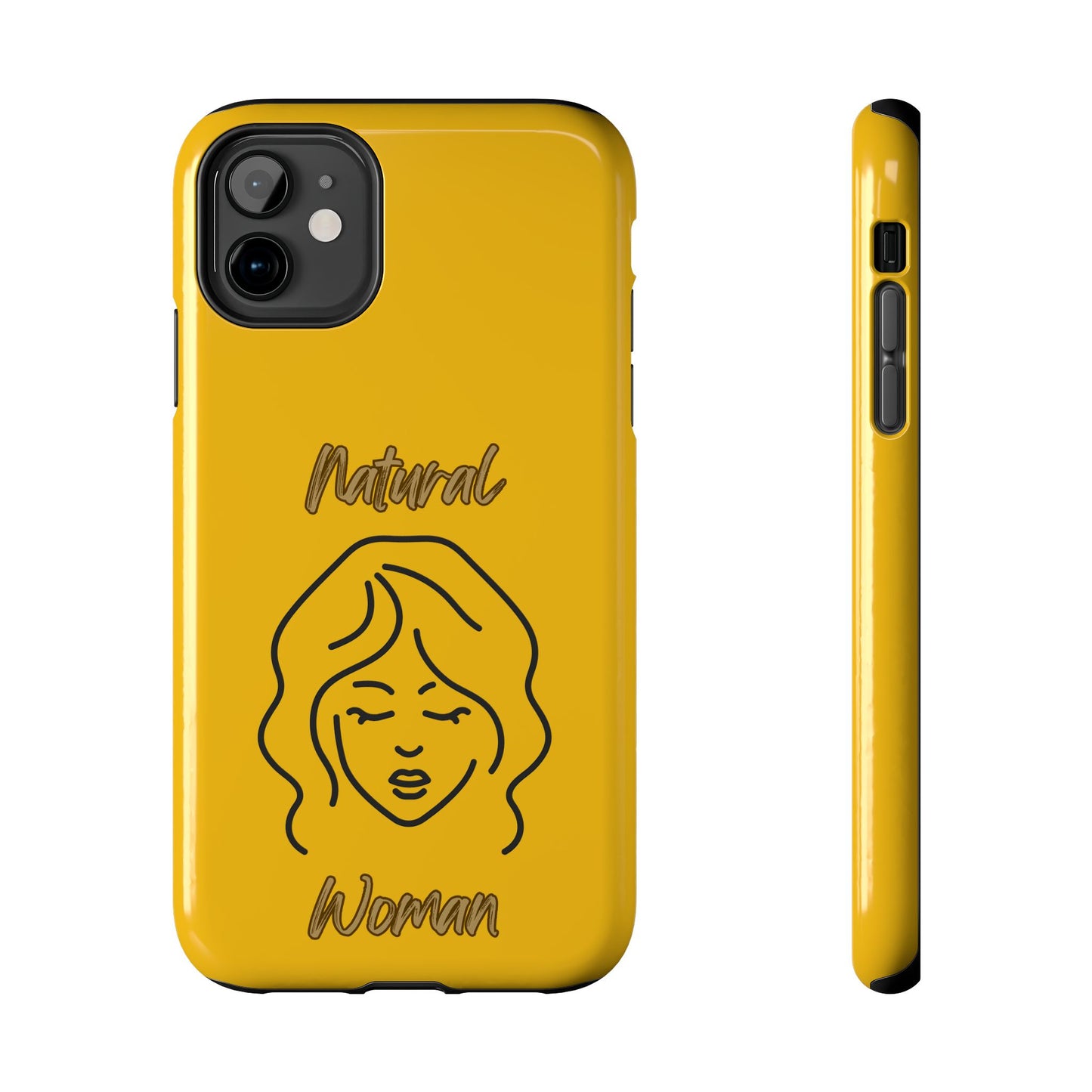 Natural Woman Modest (BL)Tough Phone Cases YELLOW