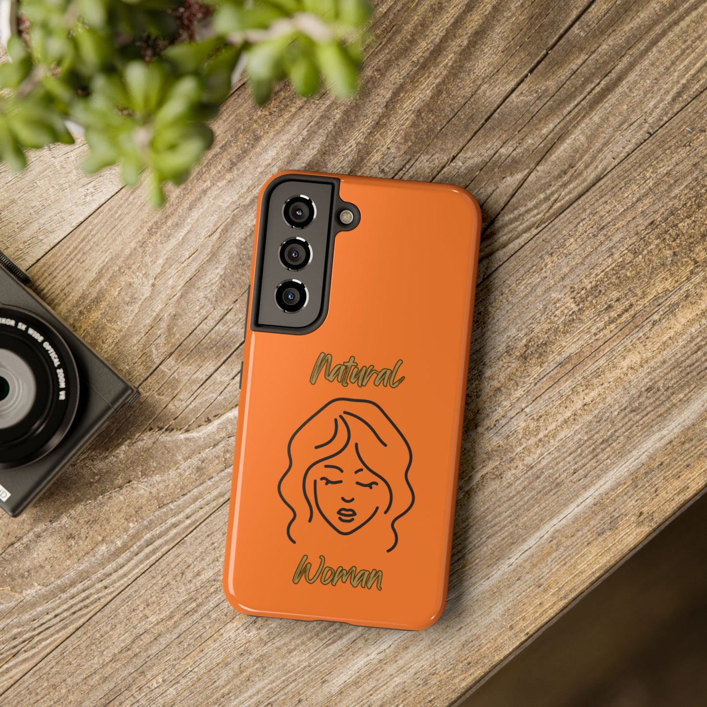 Natural Woman Modest (BL)Tough Phone Cases CRUSTA