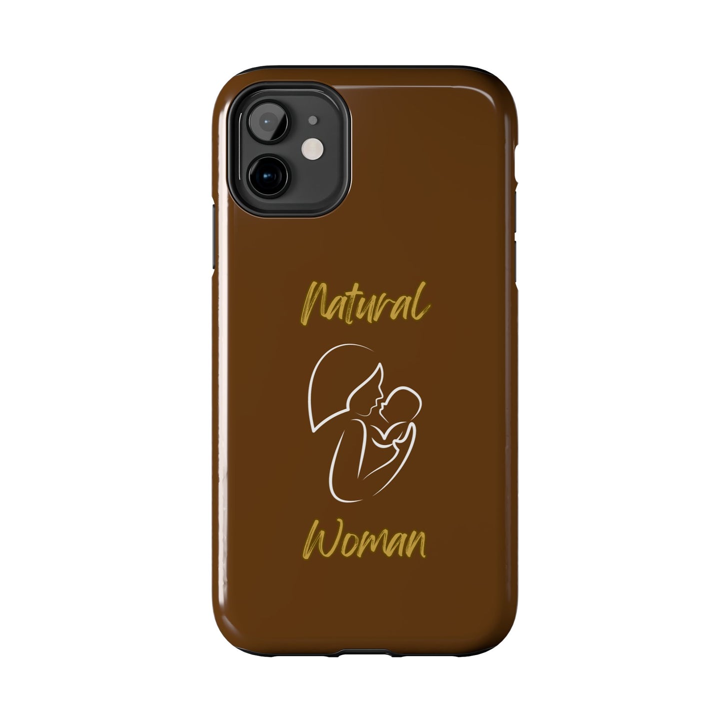 Natural Woman Long Awaited (WL)Tough Phone Cases BROWN