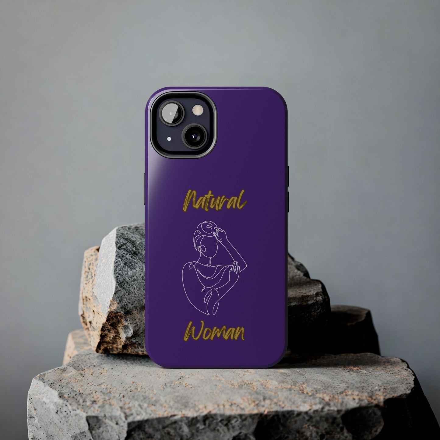 Natural Woman Style (WL)Tough Phone Cases PURPLE