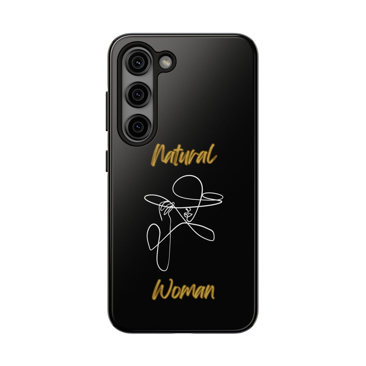 Natural Woman An Original (WL)Tough Phone Cases BLACK