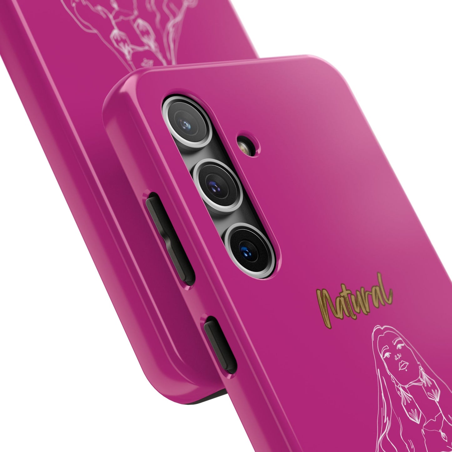 Natural Woman Thinking (WL)Tough Phone Cases PINK
