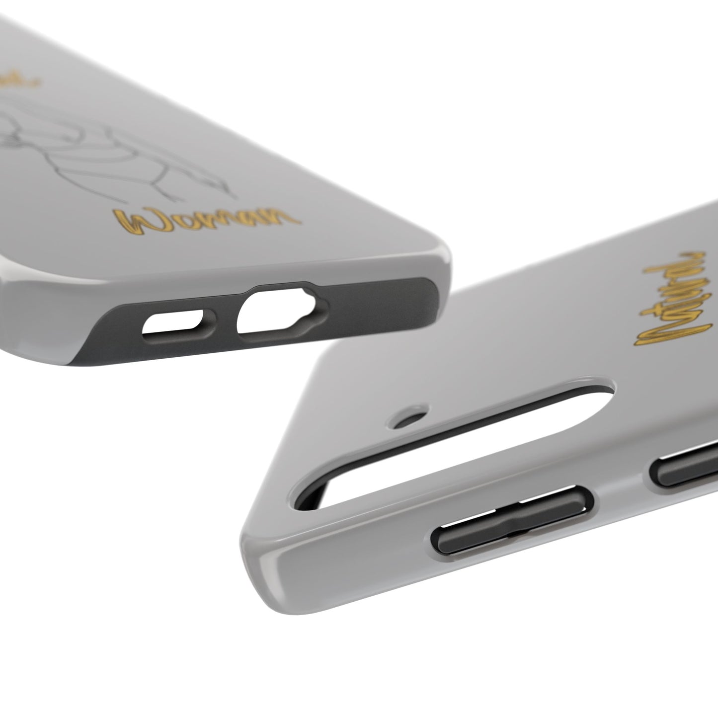 Natural Woman Full Beauty (BL)Tough Phone Cases LIGHT GREY