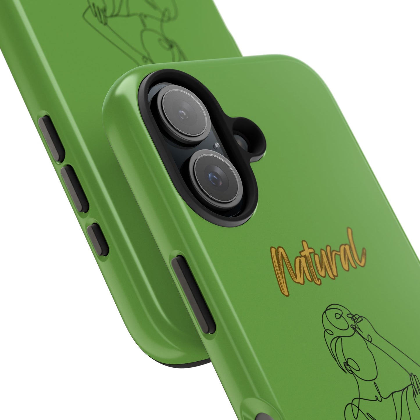 Natural Woman Style (BL)Tough Phone Cases GREEN