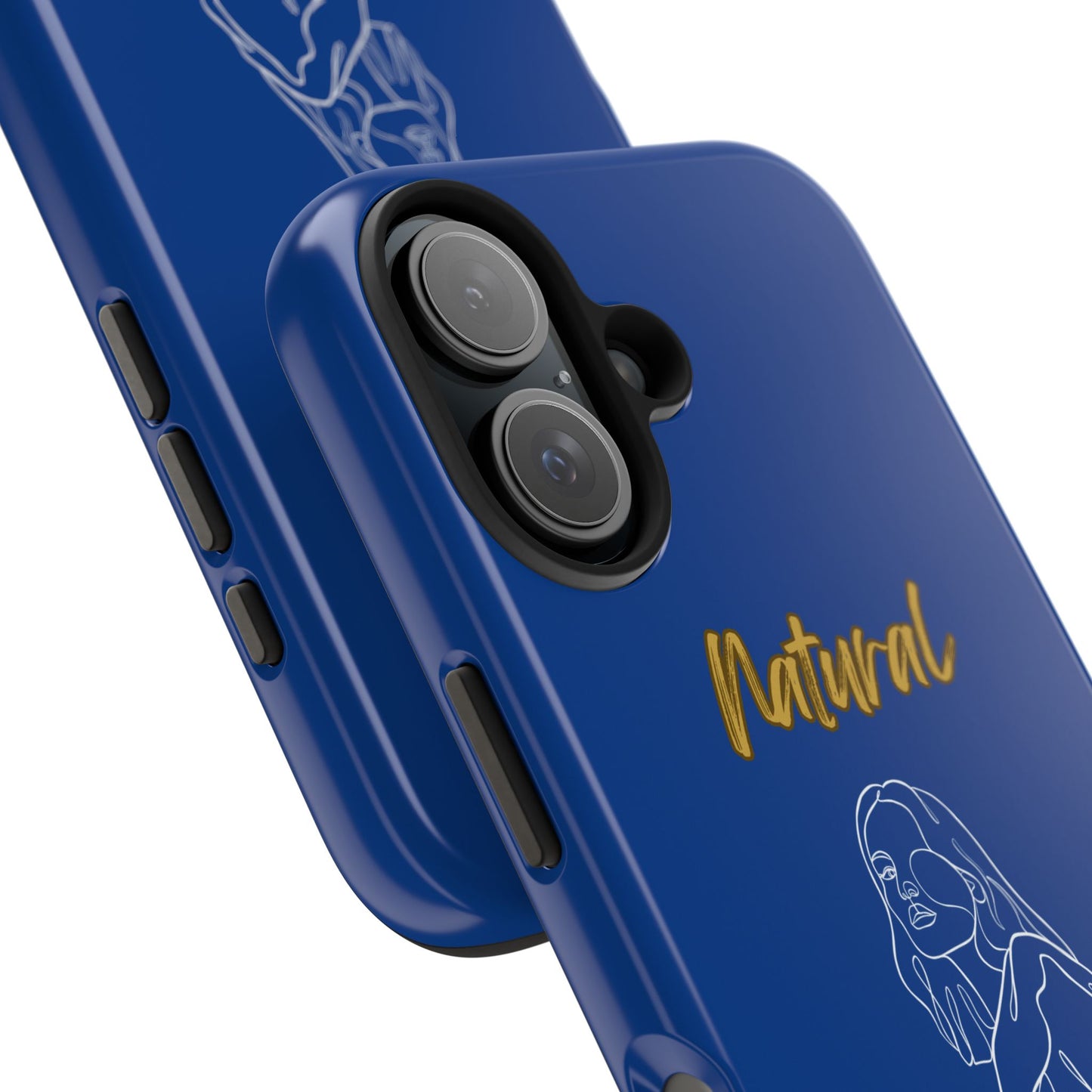 Natural Woman Care Free (WL)Tough Phone Cases DARK BLUE