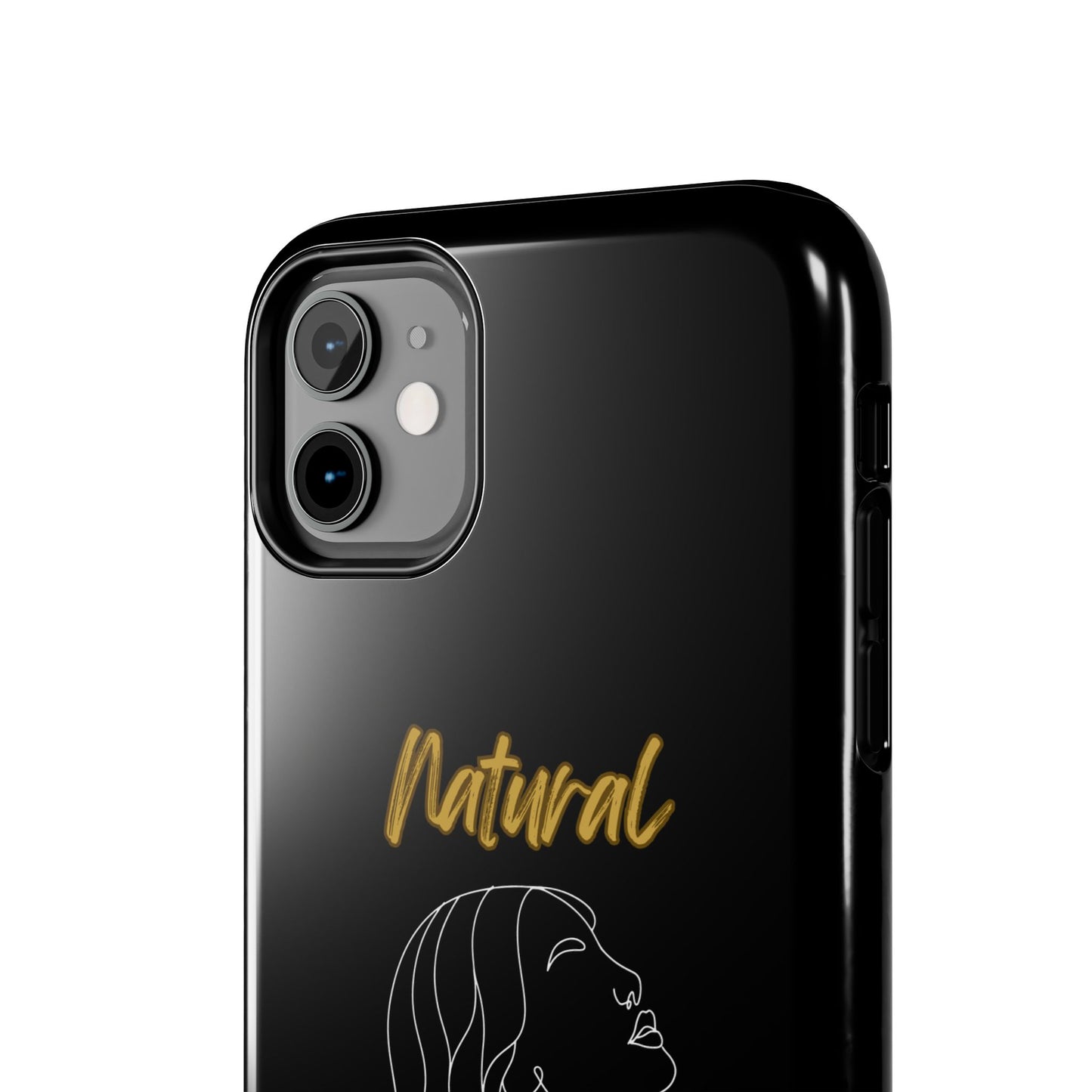Natural Woman Breeze On Face (WL)Tough Phone Cases BLACK