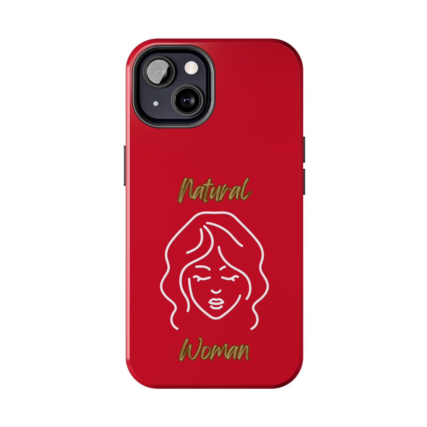 Natural Woman Modest (WL)Tough Phone Cases DARK RED
