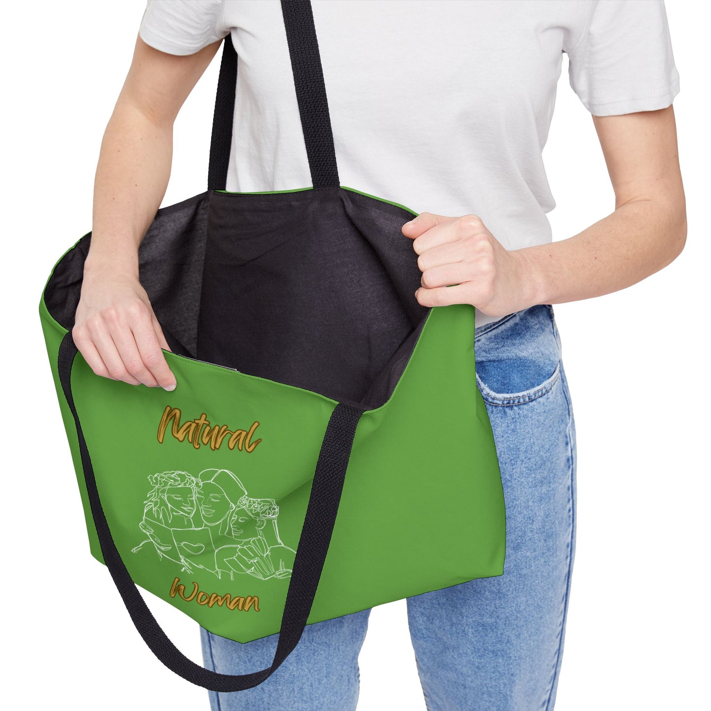 Natural Woman Me & My Girls (WL) Weekender Tote Bag GREEN