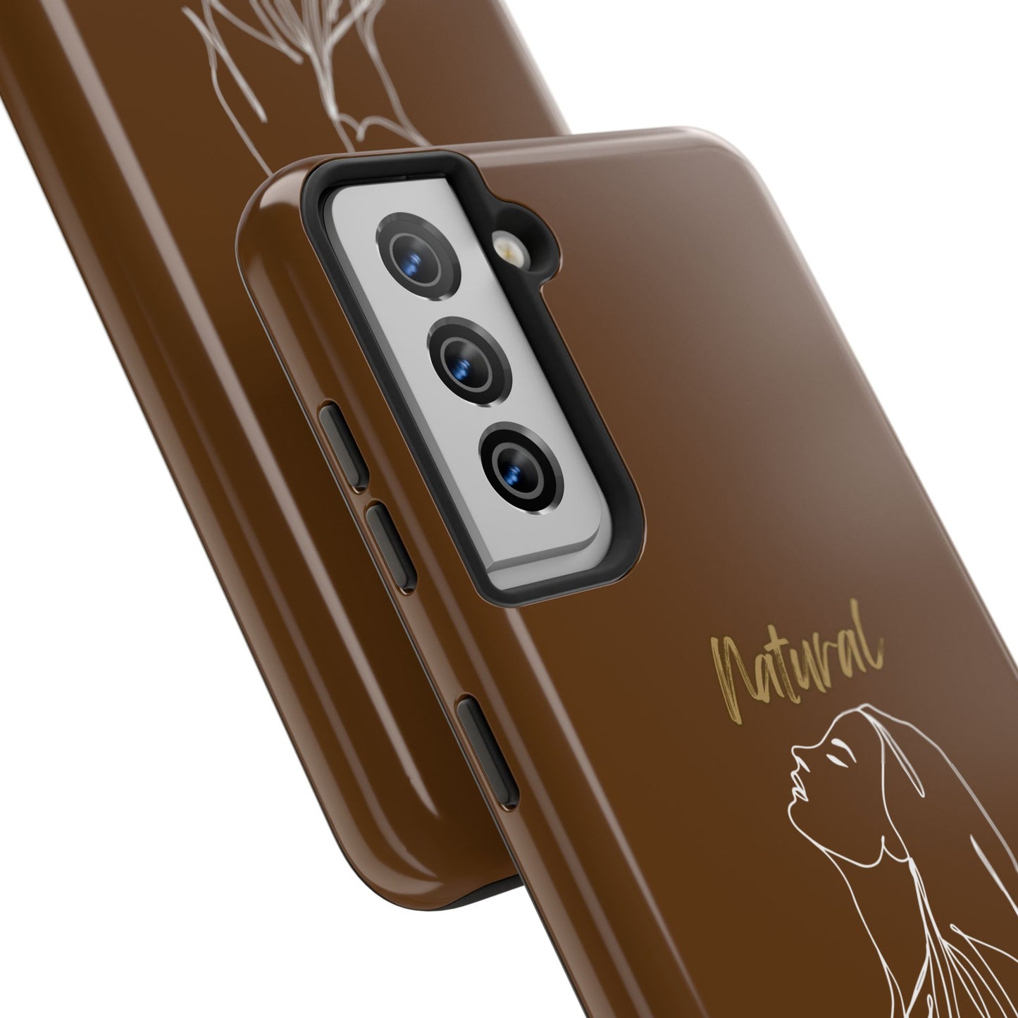 Natural Woman Appreciation (WL)Tough Phone Cases BROWN