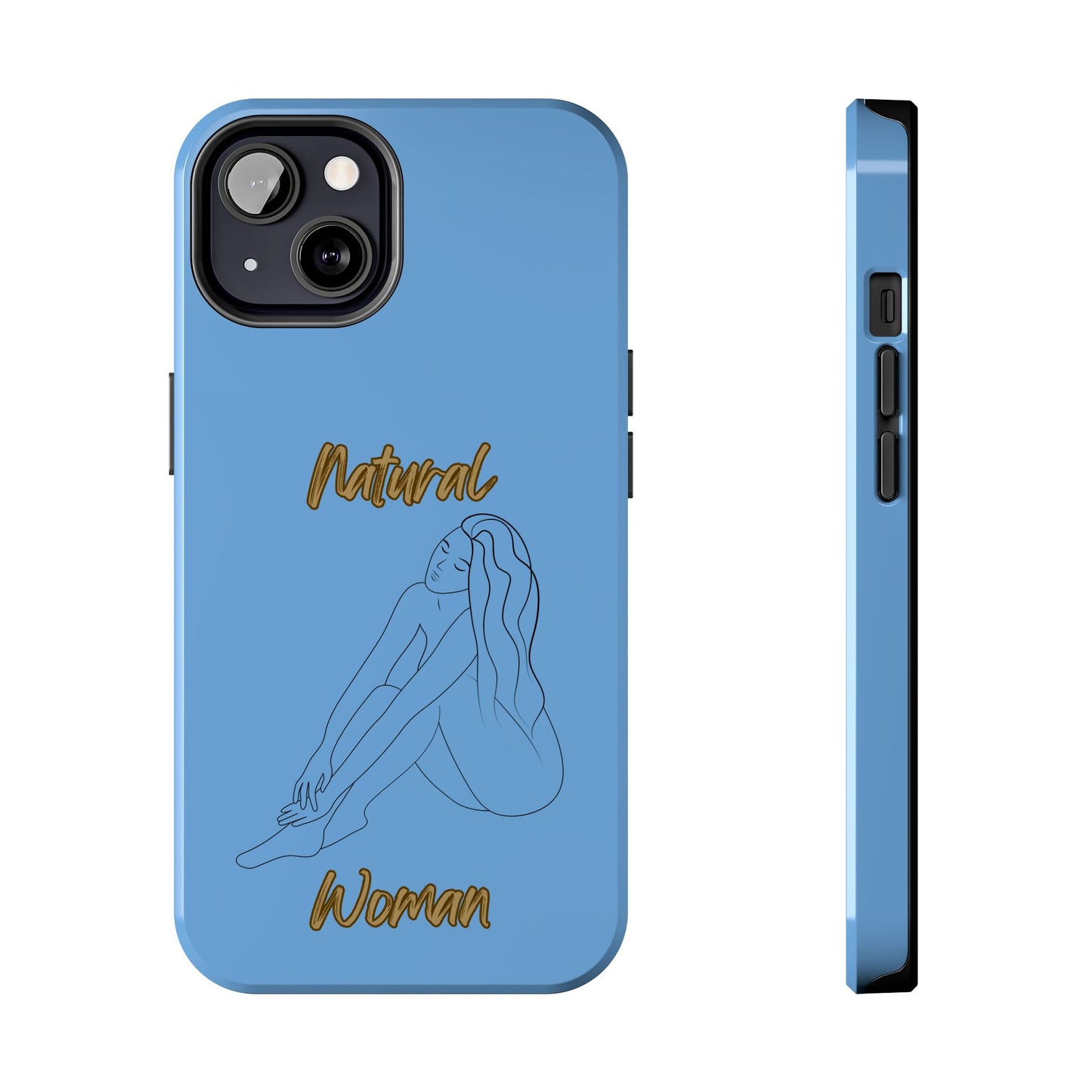 Natural Woman Beauty (BL) Tough Phone Cases LIGHT BLUE
