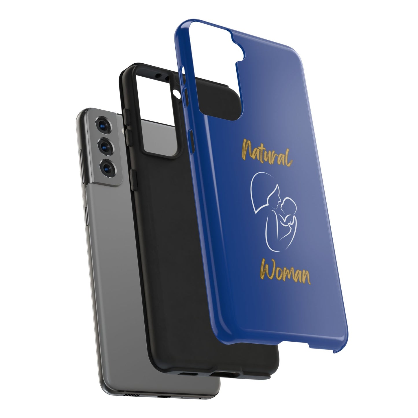Natural Woman Long Awaited (WL)Tough Phone Cases DARK BLUE