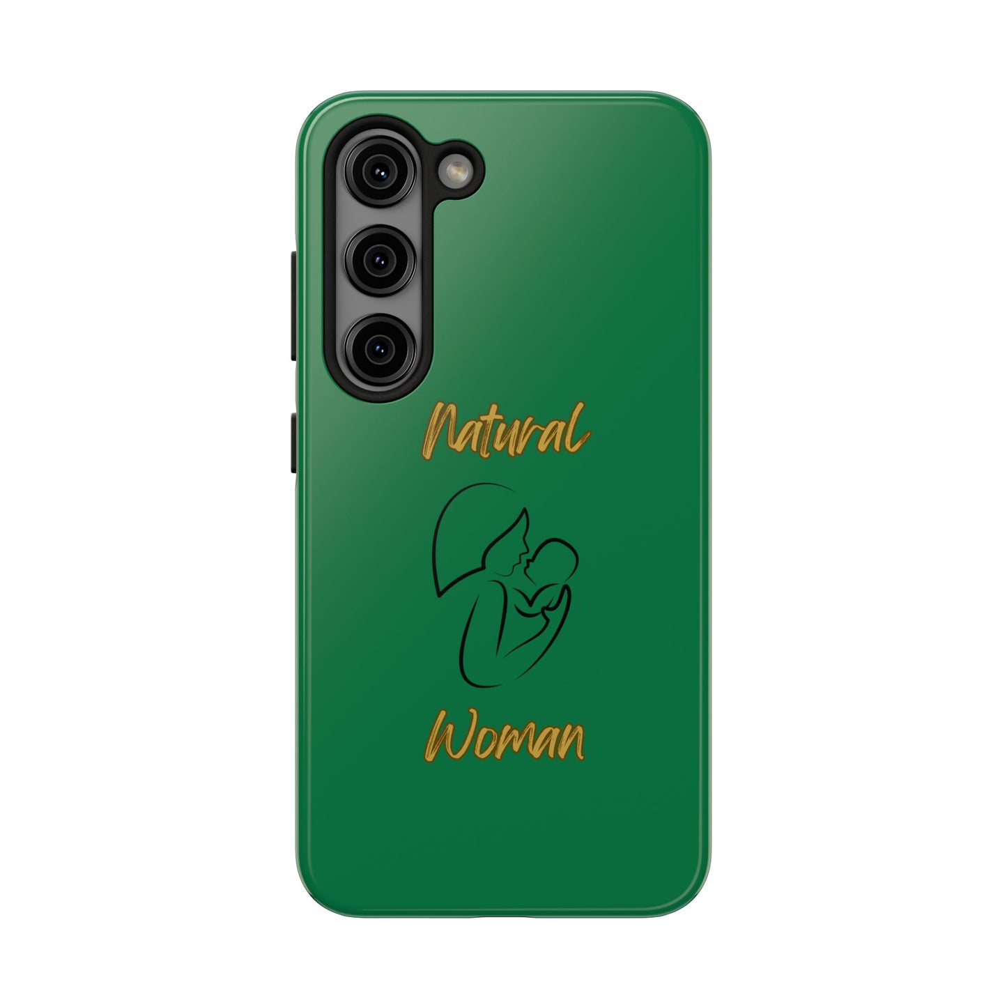 Natural Woman Long Awaited (BL)Tough Phone Cases DARK GREEN
