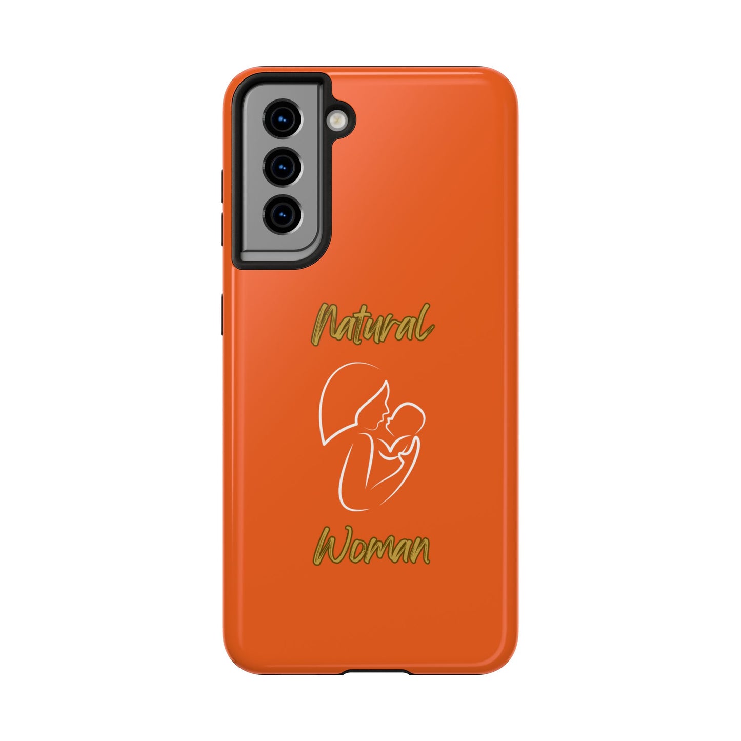 Natural Woman Long Awaited (WL)Tough Phone Cases ORANGE